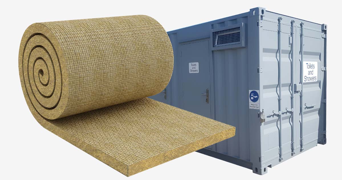 shipping container insulation options